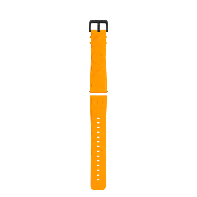 Montblanc Summit Lite Montblanc Letters Rubber Strap Yellow - 1
