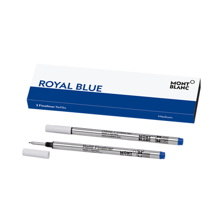 2x Fineliner-Minen, Royal Blue