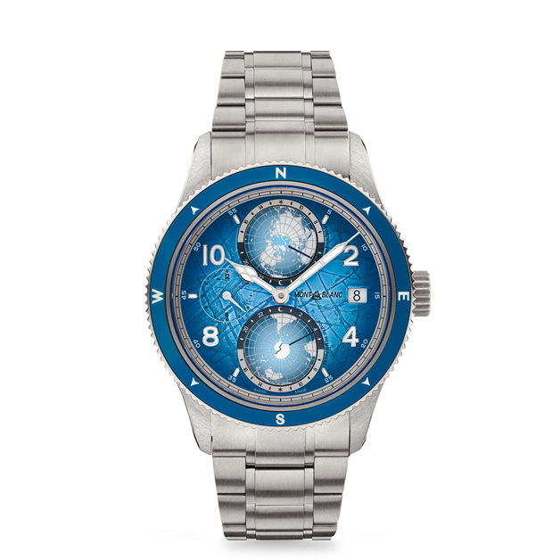 モンブラン 1858 ジオスフェール ゼロ オキシジェン 南極探検 リミテッドエディション - 1990本 - 1