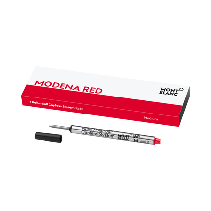 1 recambio para rollerball sin capuchón, Modena Red (M)