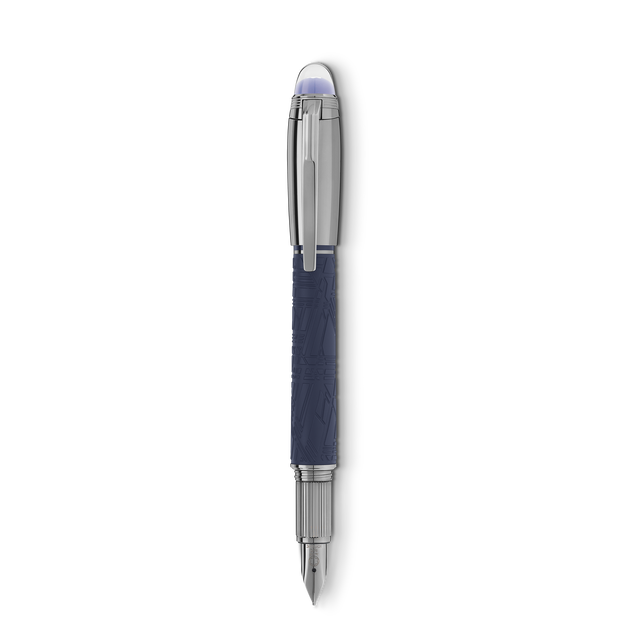 Starwalker Space Blue Doué Fountain Pen - 1