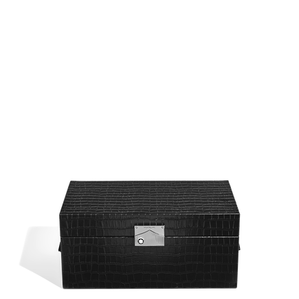 Watches Collector Box in Croco-Embossed Leather