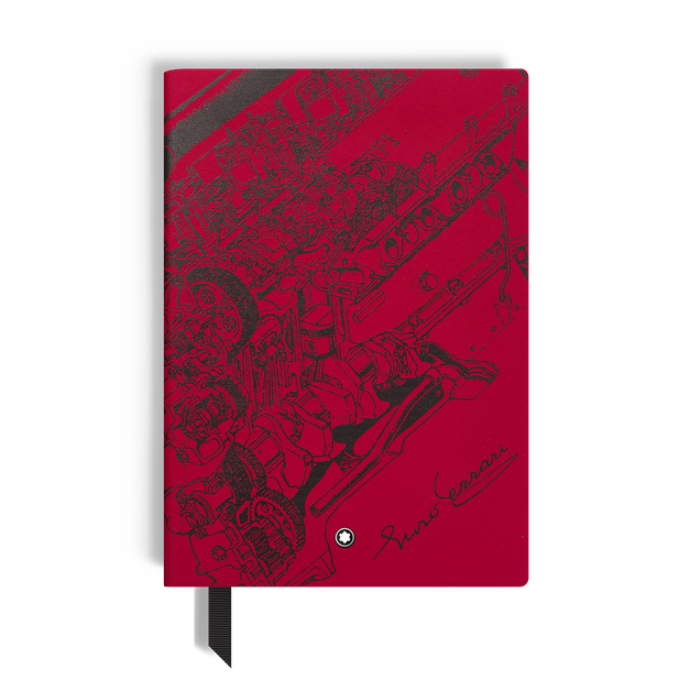 Mittelgro&szlig;es Notizbuch, Great Characters Enzo Ferrari Special Edition, Linierte Seiten - 1