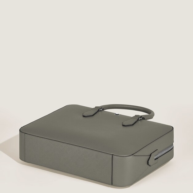 Medium Briefcase in Sartorial Leather - 10