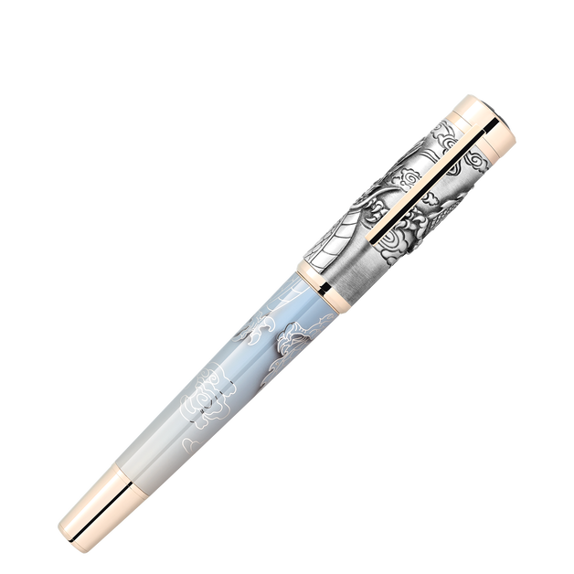 A Journey Among Dragons The Hovering Dragon Limited Edition 88 Fountain Pen - 3