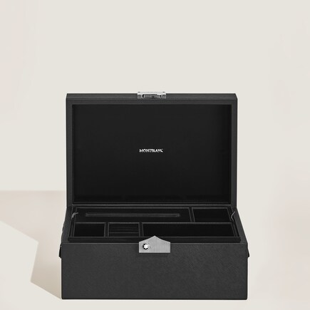 Writing Instruments Collector Box in Black Leather