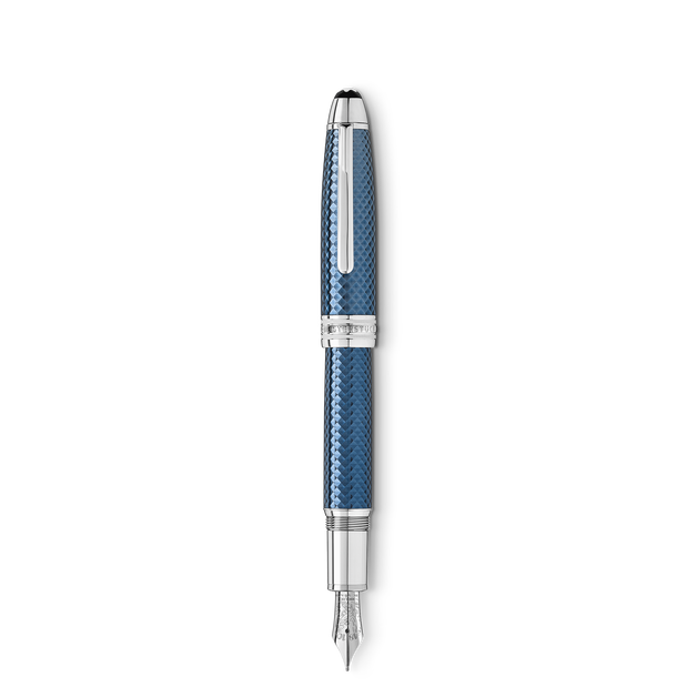 Meisterstück Glacier Solitaire Fountain Pen - Blue - Montblanc® US