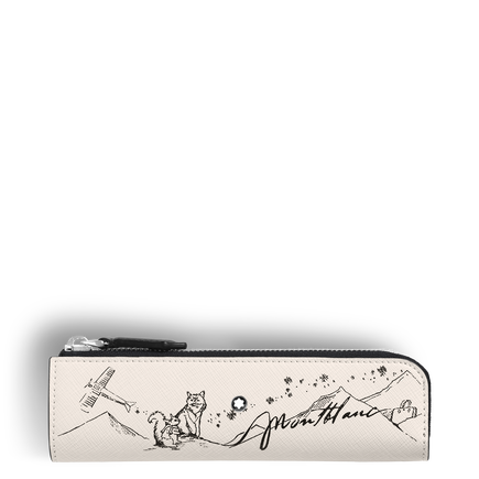 Happy Holidays Etui für 1 Schreibgerät mit Reißverschluss