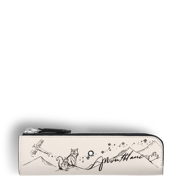 Happy Holidays Estuche con Cremallera para 1 Artículo de Escritura - 1