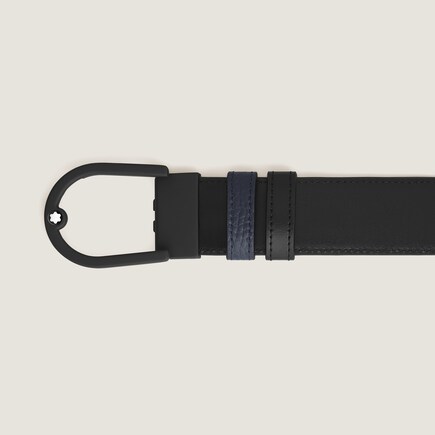 Horseshoe 35 mm Reversible Belt in Grain Leather
