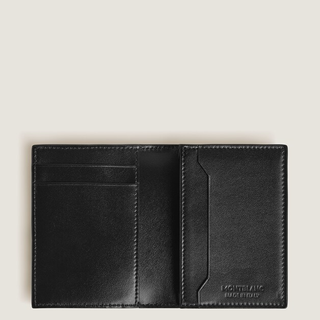 Portacarte 4 Tasche in Pelle Stampata Coccodrillo - 5