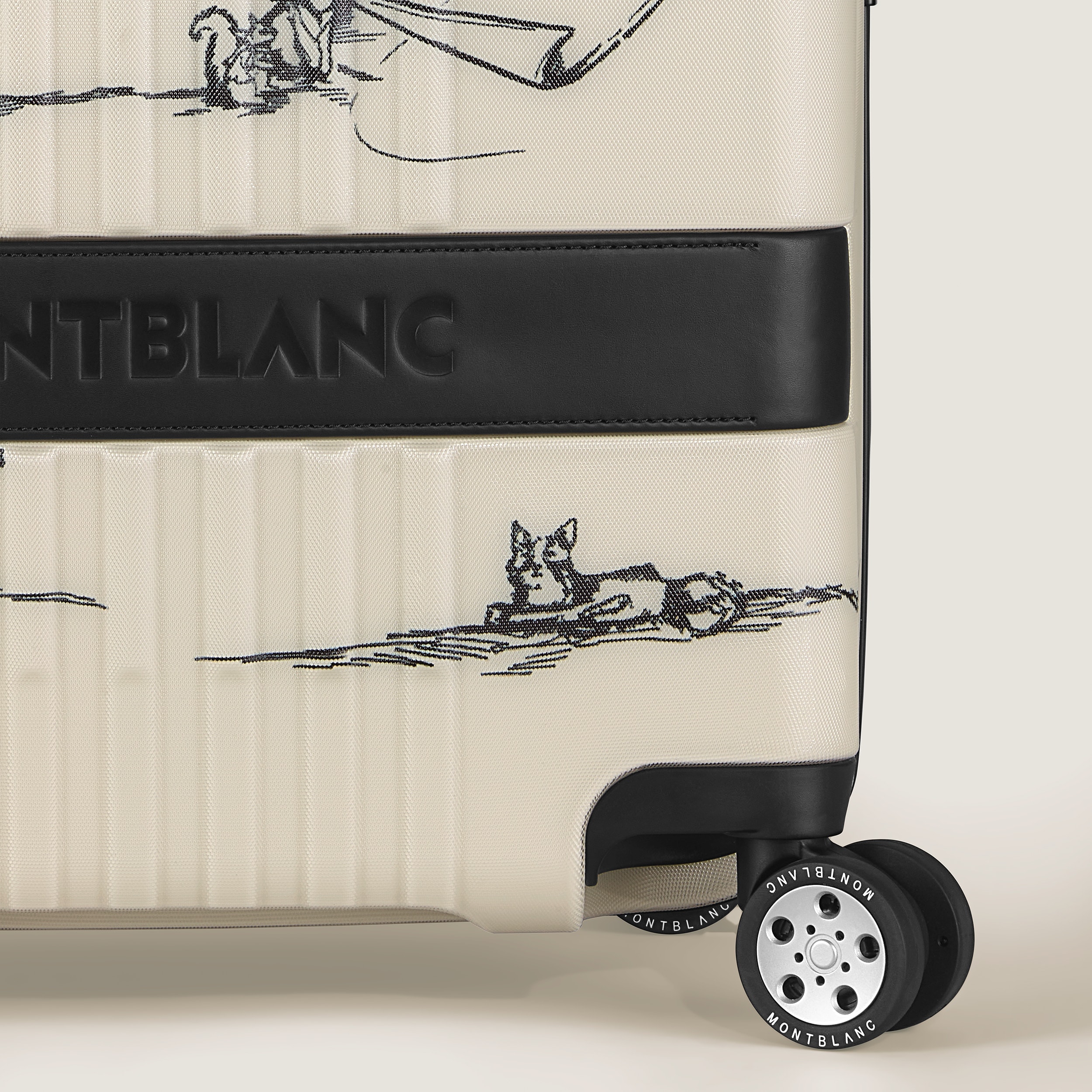 Happy Holidays Cabin Suitcase