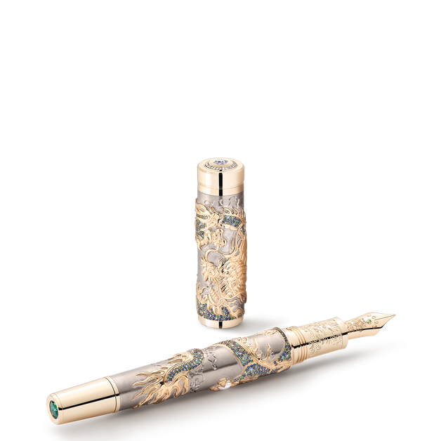 A Journey among Dragons The Earthly Dragon Limited Edition 8 Fountain Pen - 4