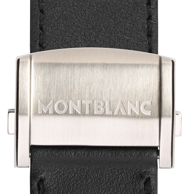 Bracelet en cuir noir - 2