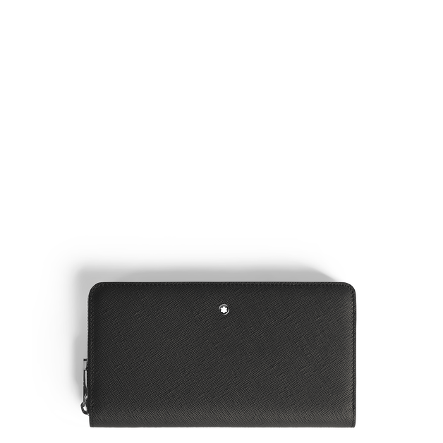 Cartera Continental para 12 Tarjetas con Cremallera de Piel Sartorial - 1