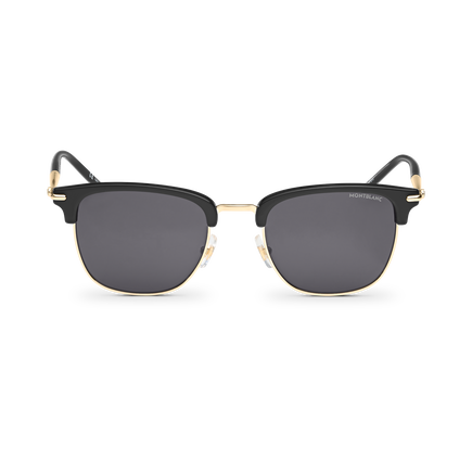 Rectangular Sunglasses with Black Colored Injected Frame (M)