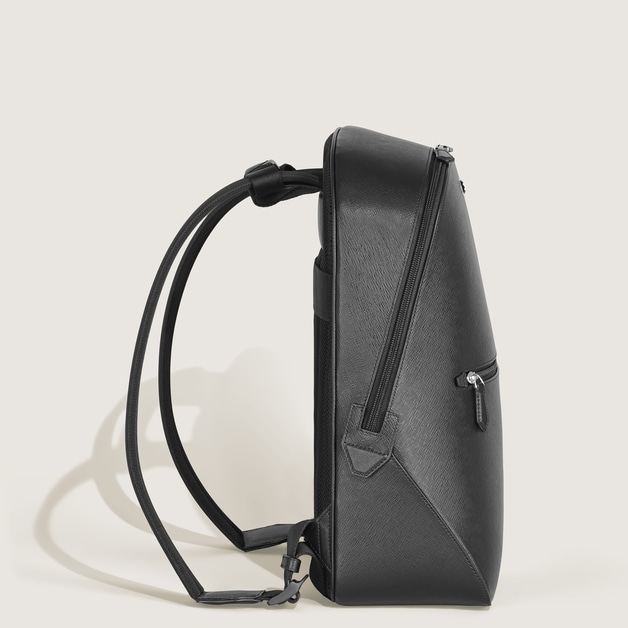Small Backpack in Sartorial Leather - 5