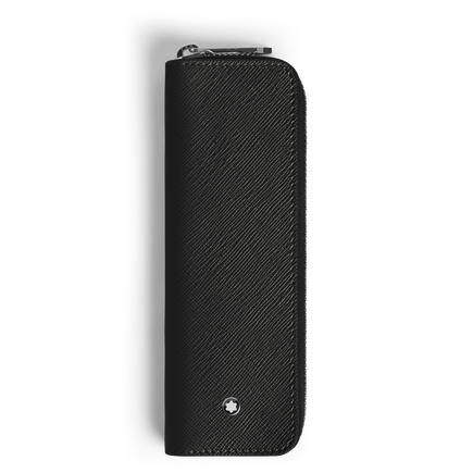 Estuche para 1&nbsp;Art&iacute;culo de Escritura con Cremallera de Piel Sartorial