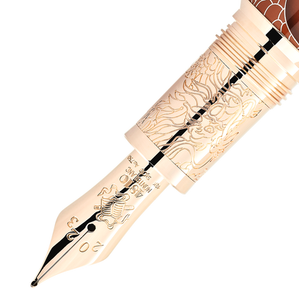 A Journey among Dragons The Earthly Dragon Limited Edition 88 Fountain Pen