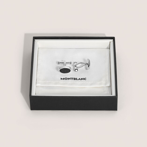 Meisterstück Cufflinks, Black Lacquer - 3