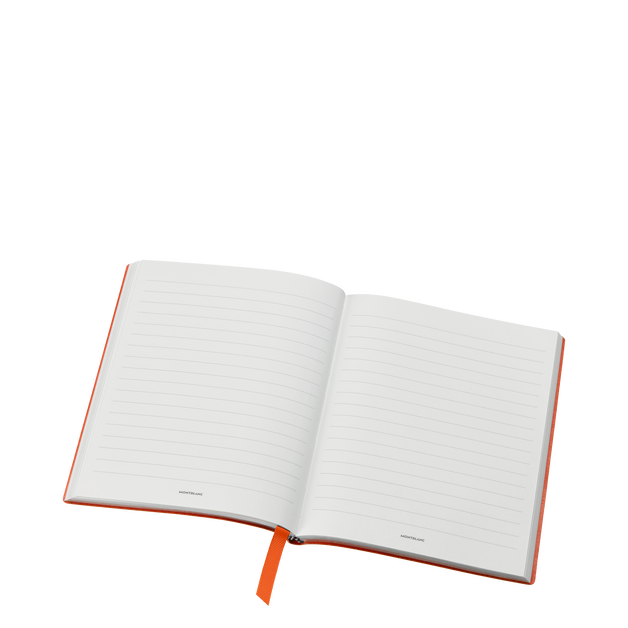 Notebook #146, small, Manganese Orange - Lined - 3