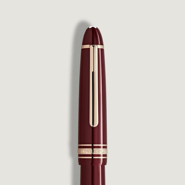 Meisterstück Burgundy Red LeGrand Fountain Pen - 6