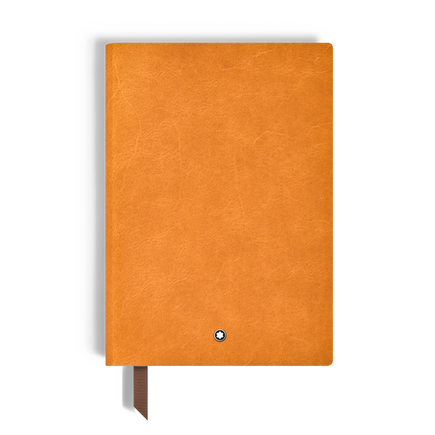 Medium Notebook in Soft Leather, Lined Pages