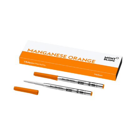 2 recambios para bolígrafo, Manganese Orange (M)