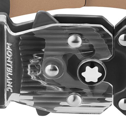 Montblanc Extreme 3.0 Pulsera gris con cierre de Plexiglas