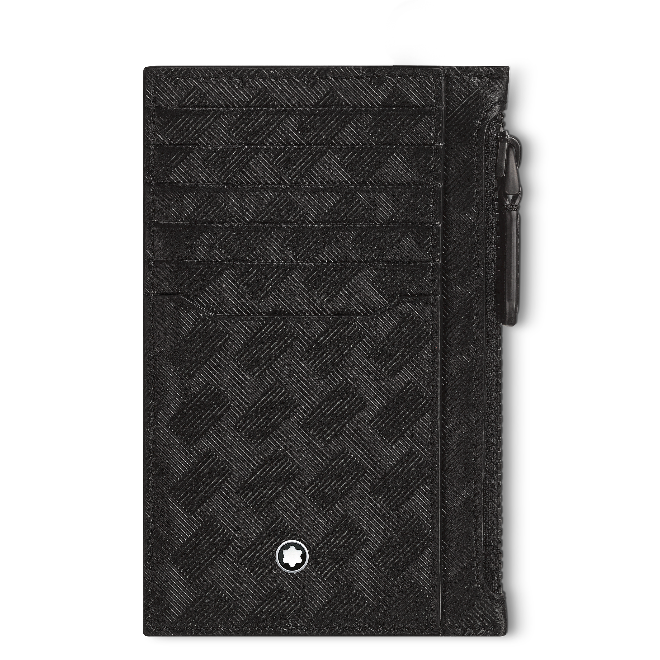 Card Holder 8cc with Zip in Extreme Leather - 1