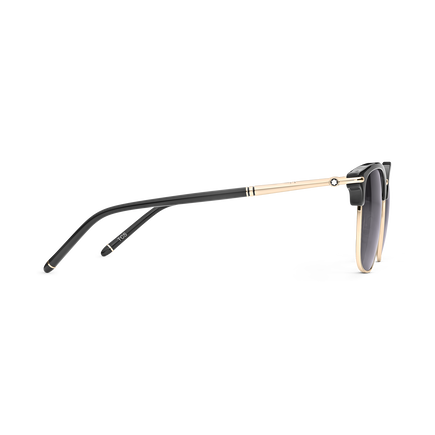 Rectangular Sunglasses with Black Colored Injected Frame (M)