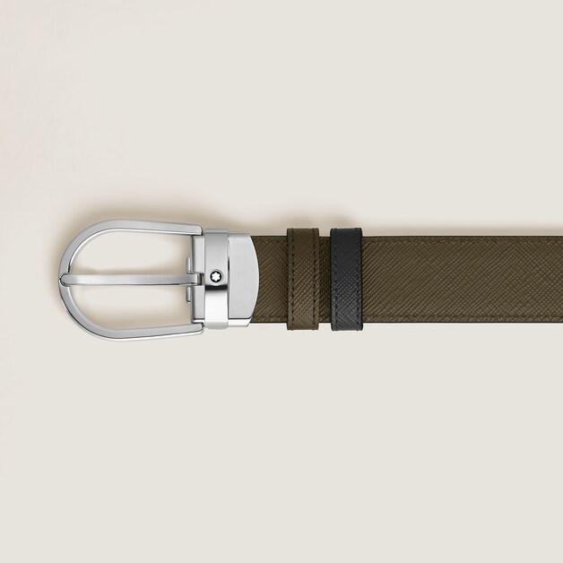 Horseshoe 30&nbsp;mm Reversible Belt in Sartorial Leather - 3