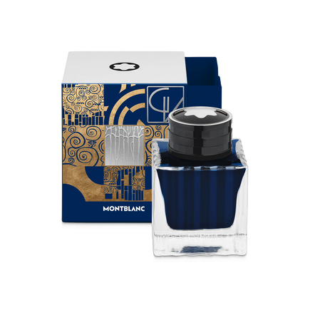 Encrier 50 ml, bleu, Masters of Art Hommage à Gustav Klimt