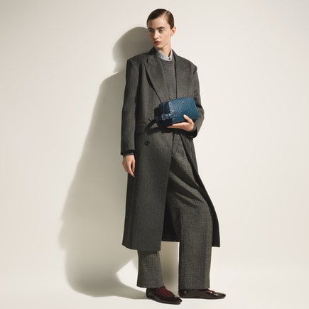 Wash Bag in Sartorial Leather