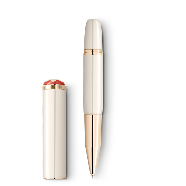 Montblanc Heritage Rouge et Noir "Baby" Special Edition Ivory -colored Rollerball - 1