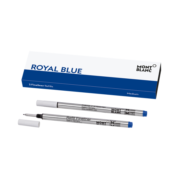 2x Fineliner Refills, Royal Blue - 1