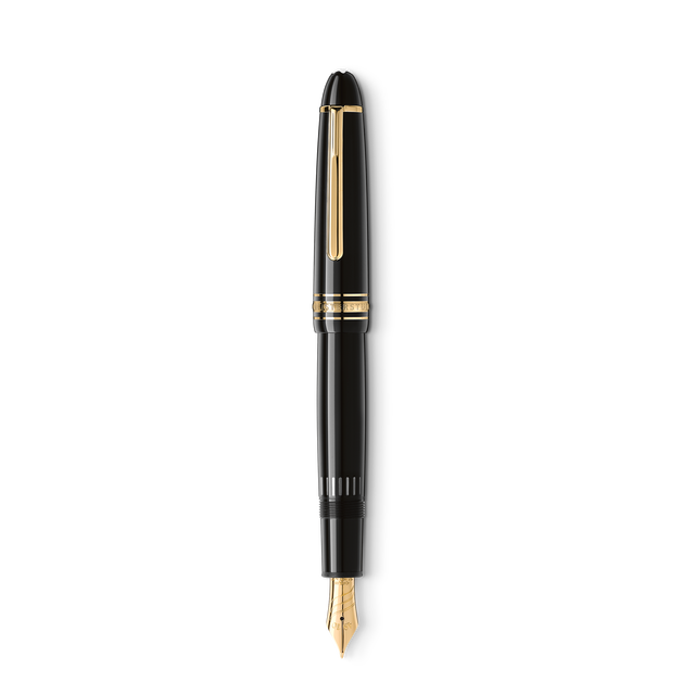 Meisterst&uuml;ck Gold-Coated LeGrand Calligraphy Fountain Pen Curved Nib - 1