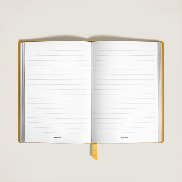 Notebook Medium, Saffiano Leather, Modena Yellow - Lined Pages - 2
