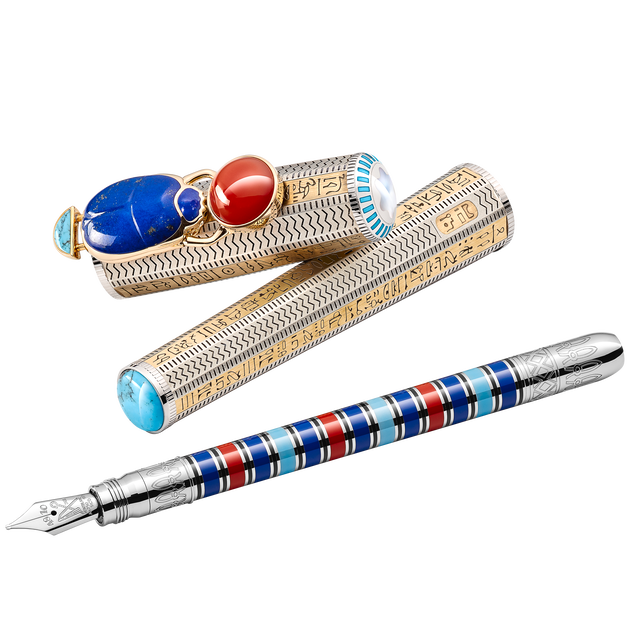 Montblanc Heritage Egyptomania A Revival of Ancient Egyptian Treasures Limited Edition 72 Fountain Pen - 2