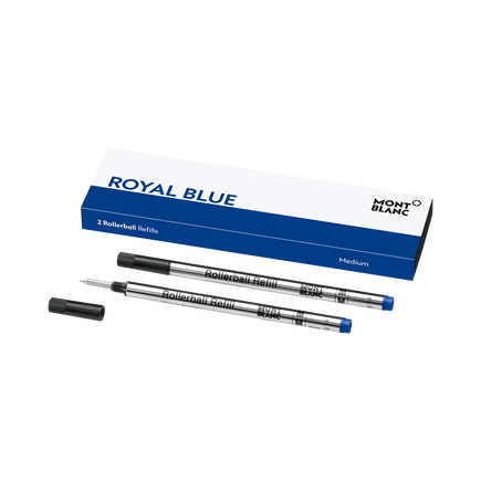 2 recharges pour rollerball (M), bleu royal