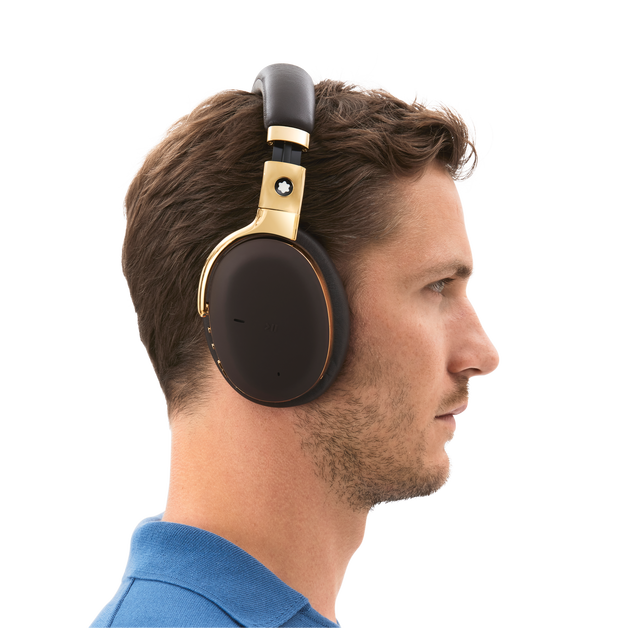 Montblanc MB 01 Over-Ear Headphones Brown - 4