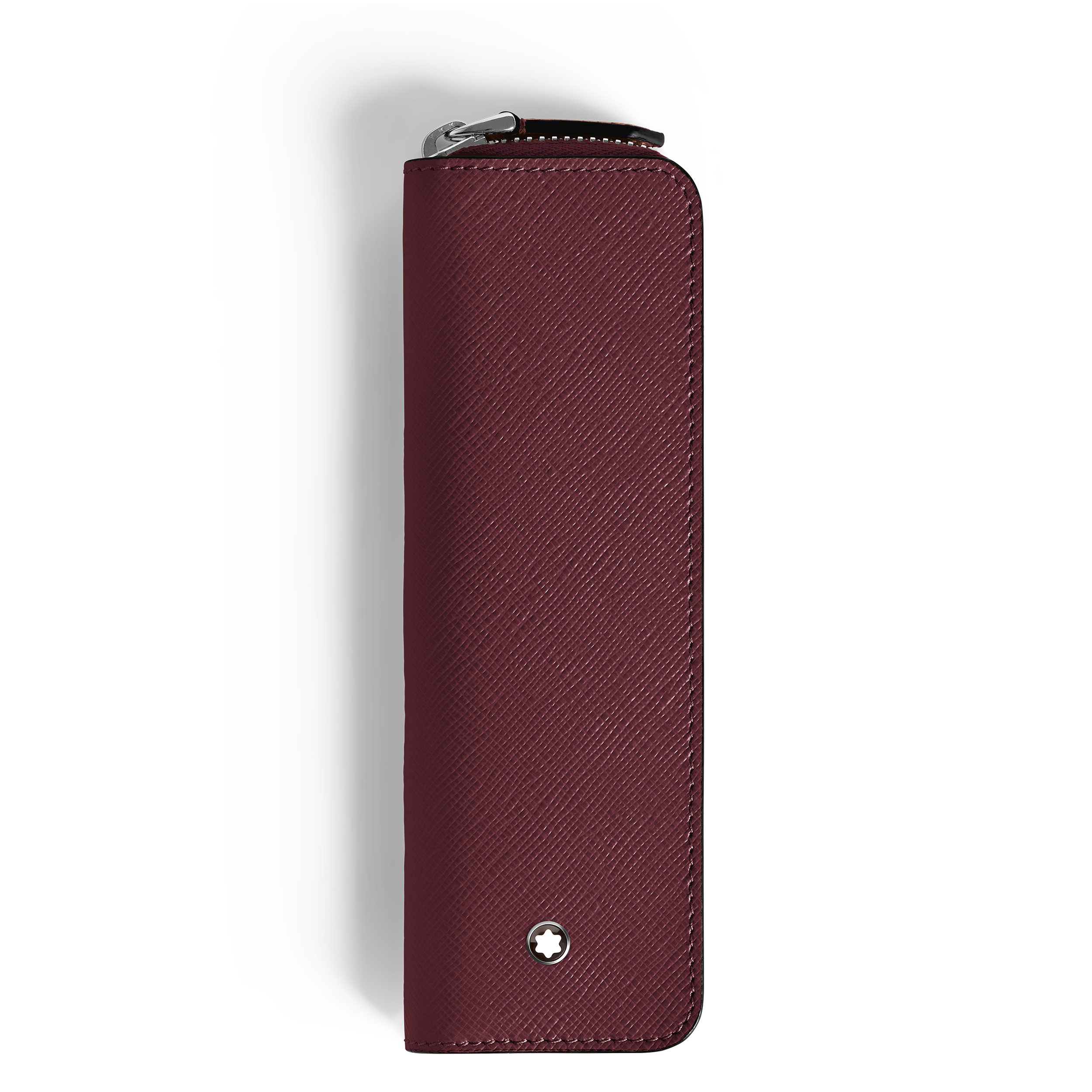 1-Pen Pouch with zip in Sartorial Leather - 1
