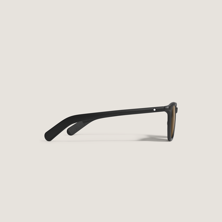 Squared Sunglasses with Black Acetate Frame