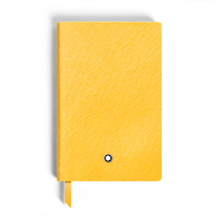 Small Notebook in Sartorial Leather, Lined Pages