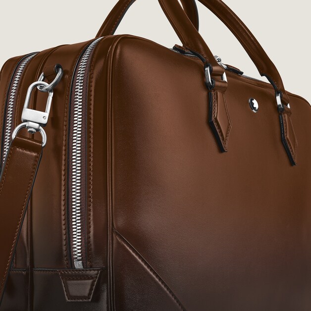 Large Briefcase in Meisterstück Sfumato Leather - 2