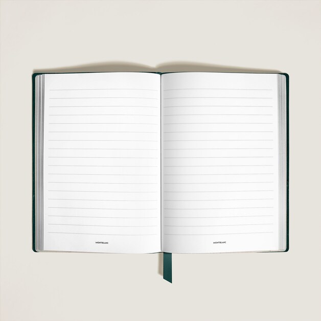 Notebook Medium, Saffiano Leather, British Green - Lined Pages - 2