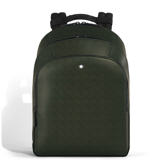 Medium Backpack with 3 Compartments in Extreme Leather - 1