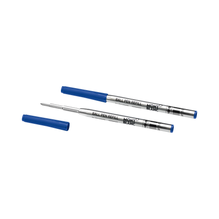 2 Ballpoint Refills, Royal Blue - Broad