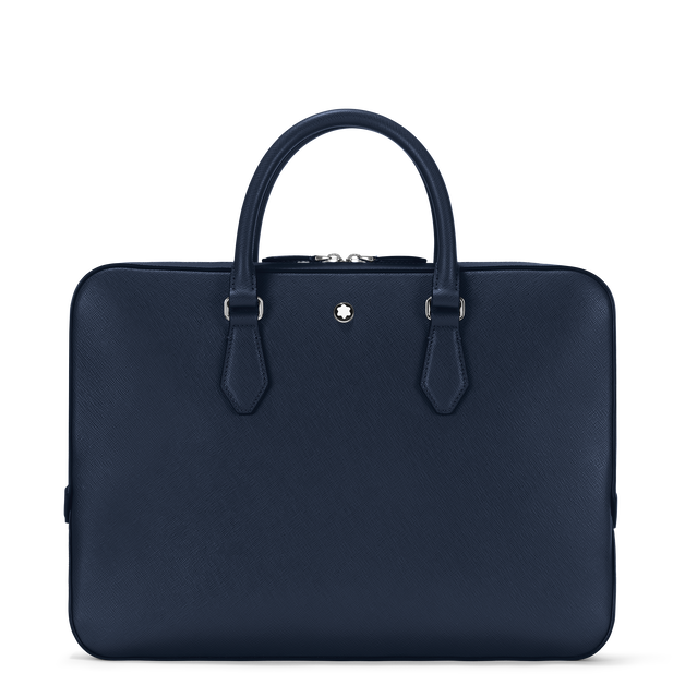 Thin Briefcase in Sartorial Leather - 1