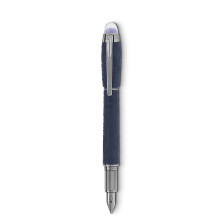 Starwalker Space Blue Resin Fountain Pen (F)